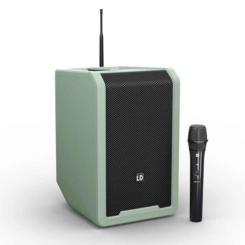 LD Systems ANNY8 Portable Loudspeaker w/ Wireless Mic (548-608 Mhz) Green