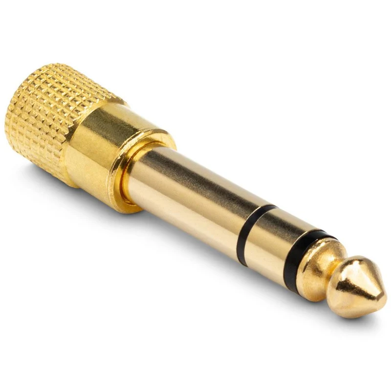 Hosa GHP105 3.5 mm TRS to 1/4" Adaptor