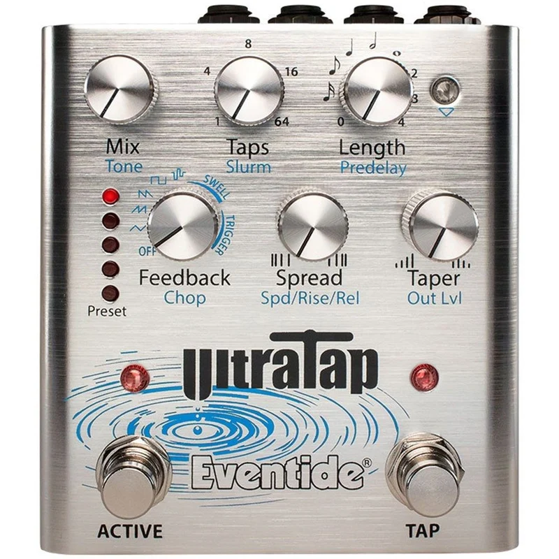Eventide Ultratap Tap Delay Stompbox Pedal