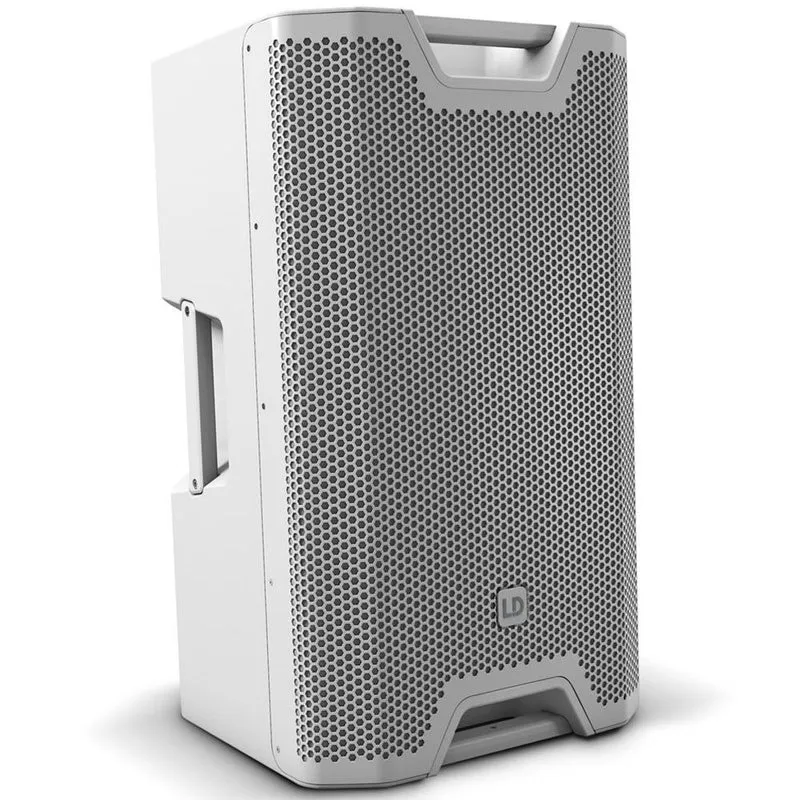 LD Systems ICOA 1200W 15" Active PA Speaker w/ Bluetooth (White)