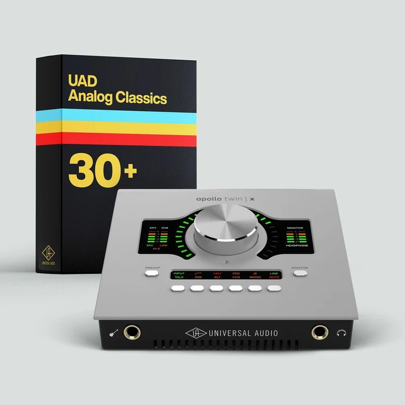 Universal Audio Apollo Twin X Duo Gen 2 TB3 Audio Interface w/ Analog Classics Bundle