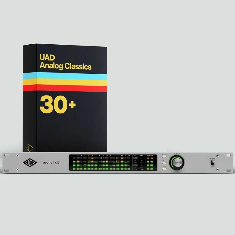 Universal Audio Apollo X16 Gen 2 TB3 Audio Interface w/ Analog Classics Bundle