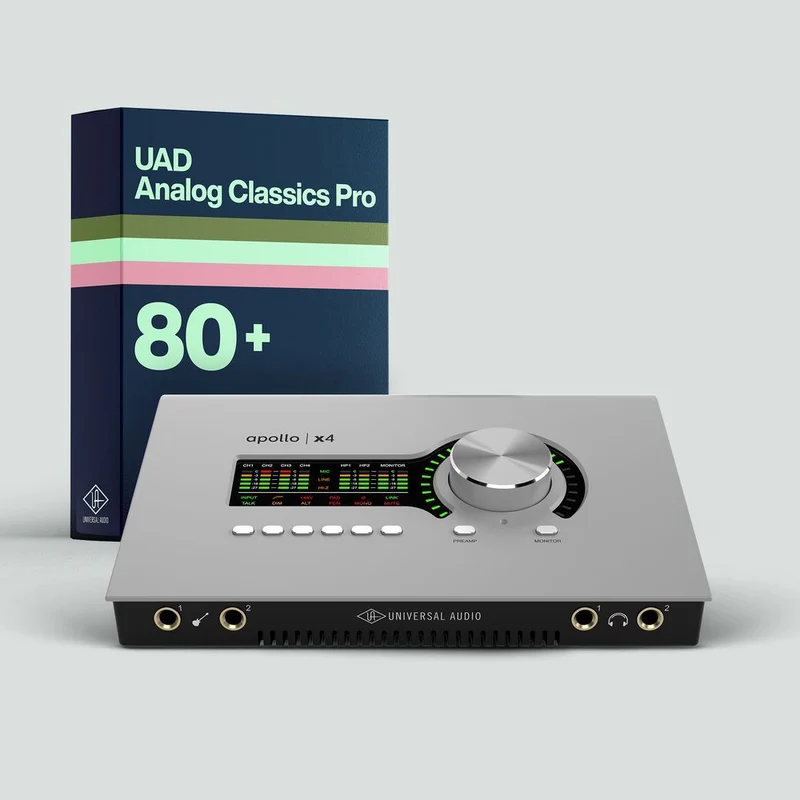 Universal Audio Apollo X4 Gen 2 TB3 Audio Interface w/ Analog Classics Pro Bundle