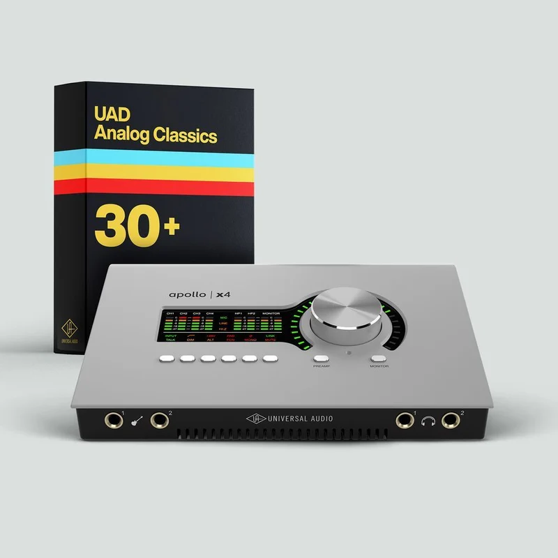 Universal Audio Apollo X4 Gen 2 TB3 Audio Interface w/ Analog Classics Bundle