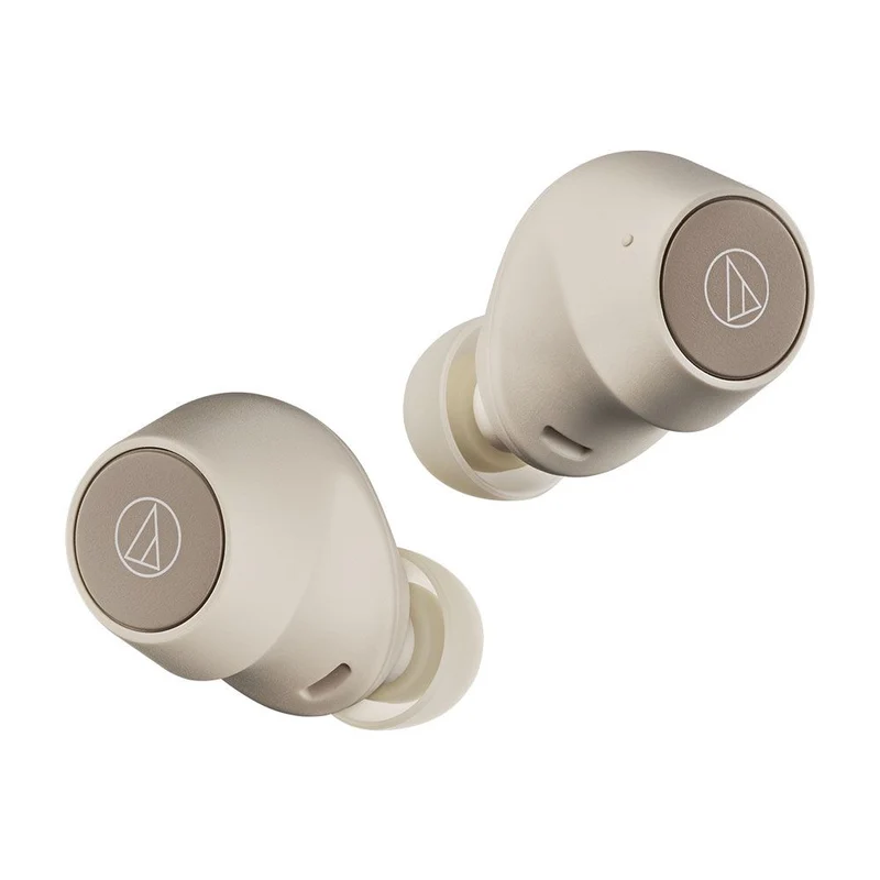 Audio Technica CKS30TW Truly Wireless Noise-Cancelling Earbuds (Beige)