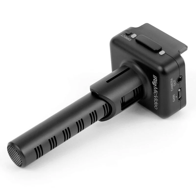 IK Multimedia iRig Mic Video Universal Digital Shotgun Mic for Android, iOS & DSLR Camera