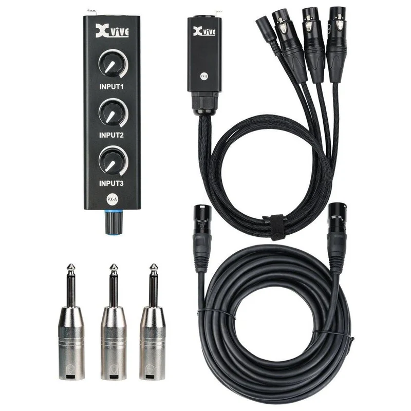 Xvive PX Mixer/Headphone Amplifier Complete System