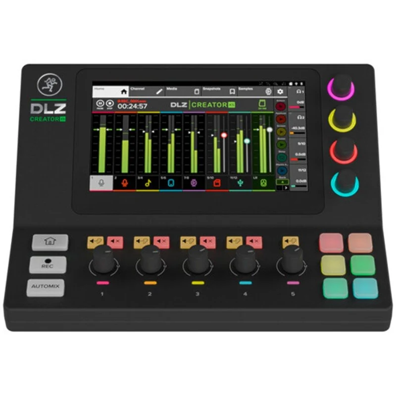 Mackie DLZ Creator XS Compact Adaptive Digital Podcast/Streaming Mixer