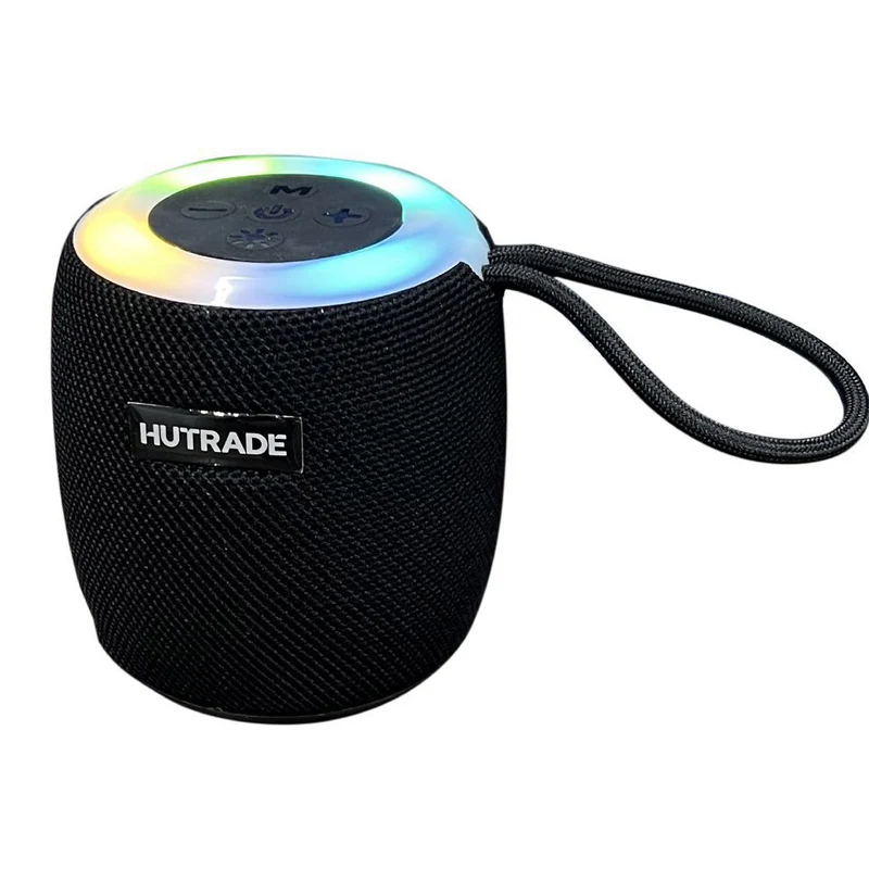 Cassa bluetooth con luci led RGB 15W ricaricabile USB/TF/AUX