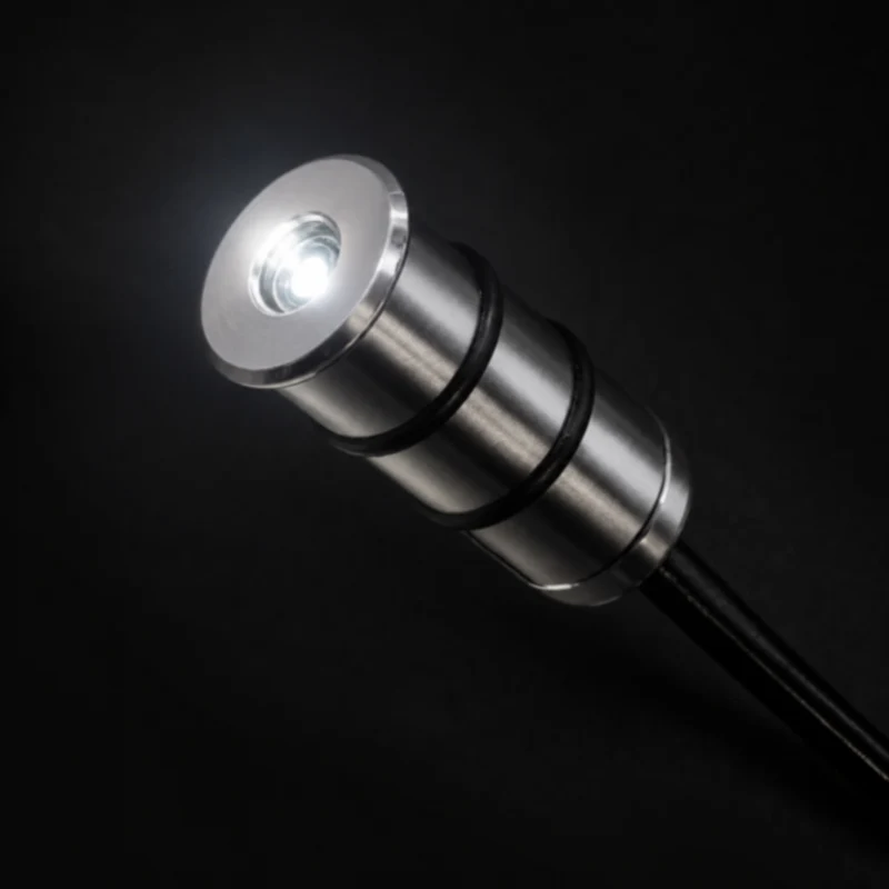 Mini faretti LED spot punto luce da incasso 0,1W 12V in alluminio