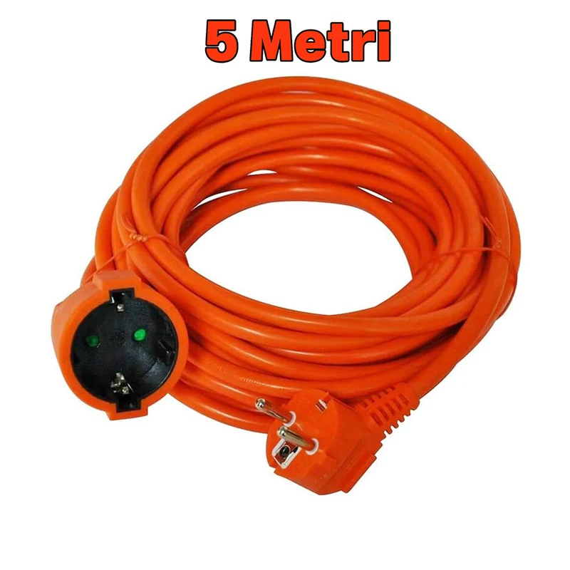 Prolunga elettrica interno esterno 16a presa schuko 5 10 20 30 MT