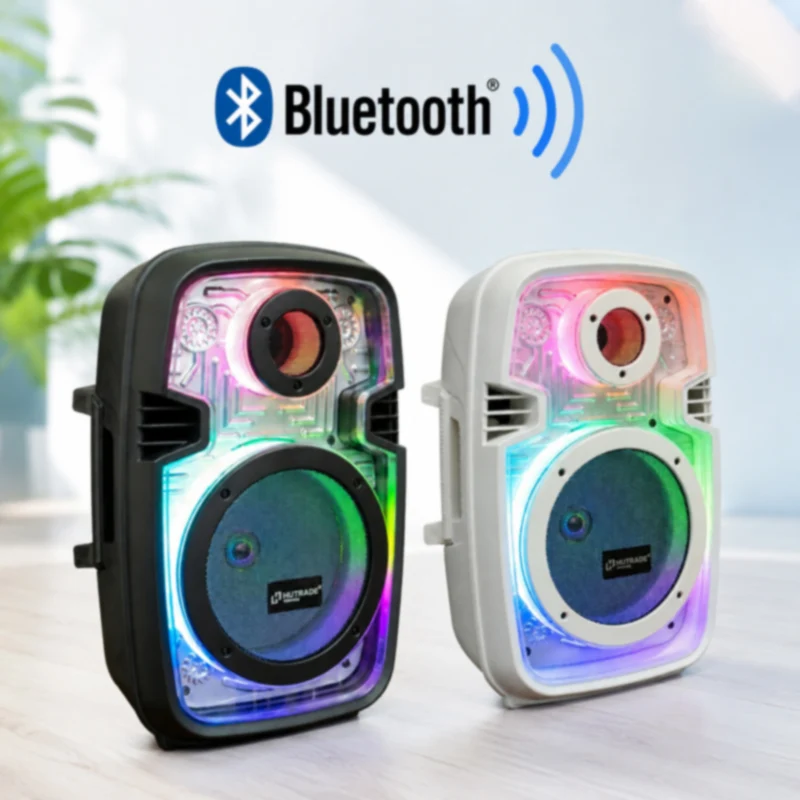 Cassa Bluetooth TWS 100W RGB Ricaricabile Type-C radio FM Telecomando