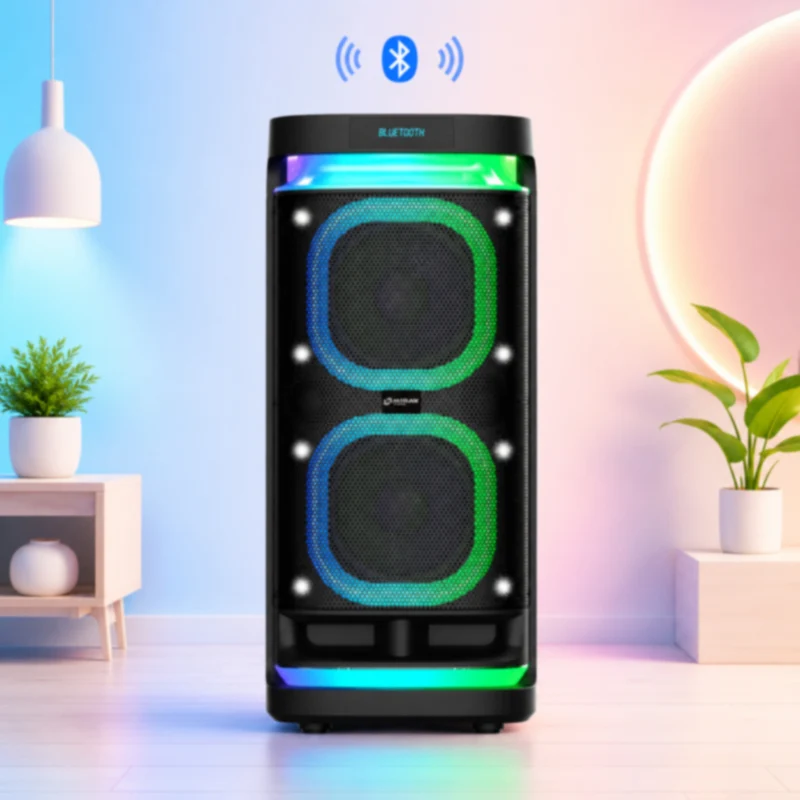 Cassa bluetooth Karaoke TWS 360W con microfono telecomando SD USB