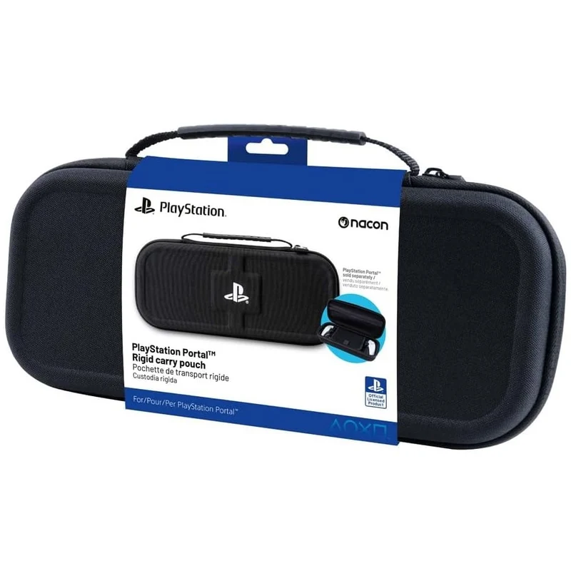 Nacon - Custodia Rigida per Sony Playstation PS Portal – Nero | Ufficiale | Borsa Pouch da viaggio per Console Portatile OLP