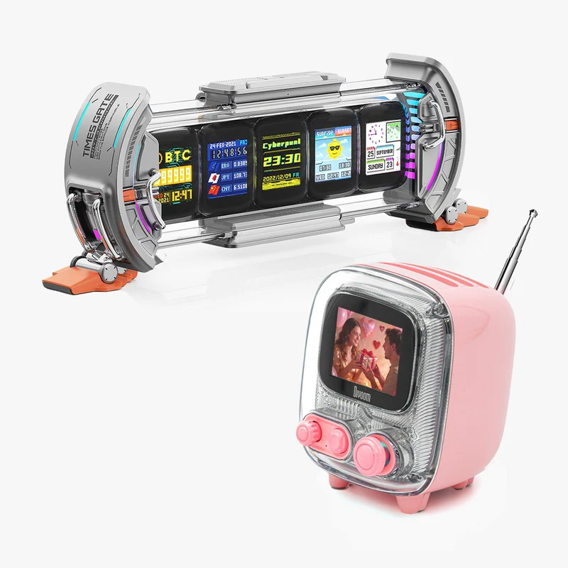 Divoom Times Gate + Tiivoo-2 Summer Desk Setup Bundle
