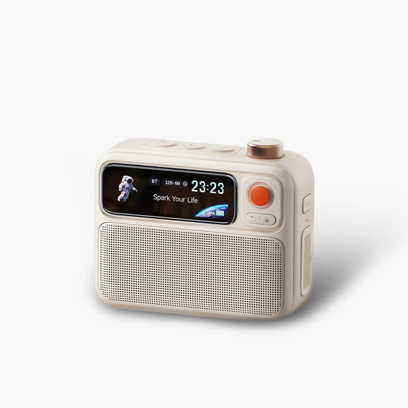 Divoom FlowToo Premium Bedside Speaker & Smart Sleep Clock