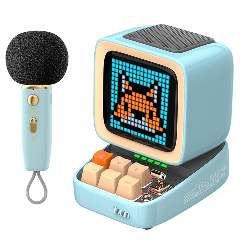 Divoom Ditoo 5-Mic Bluetooth Karaoke Speaker