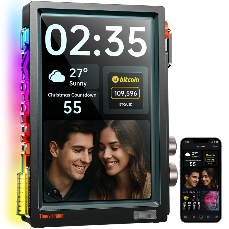 Divoom Times Frame Floating Smart Desk Display