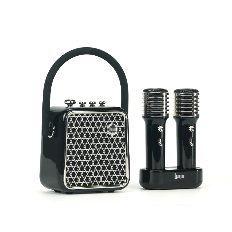 Divoom SongBird-SE Portable Bluetooth Speaker for Singing and Recording