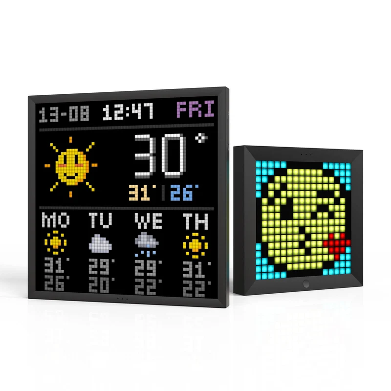 Divoom Pixoo64Ⅱ & Pixoo Pixel Art Display Bundle