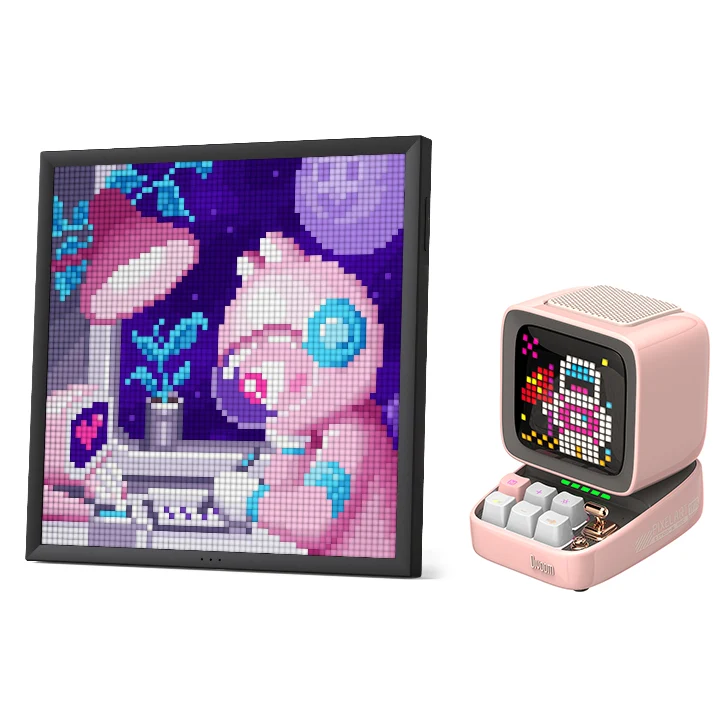 Divoom Pixoo64Ⅱ & Ditoo Pro Pixel Display Bluetooth Speaker Bundle