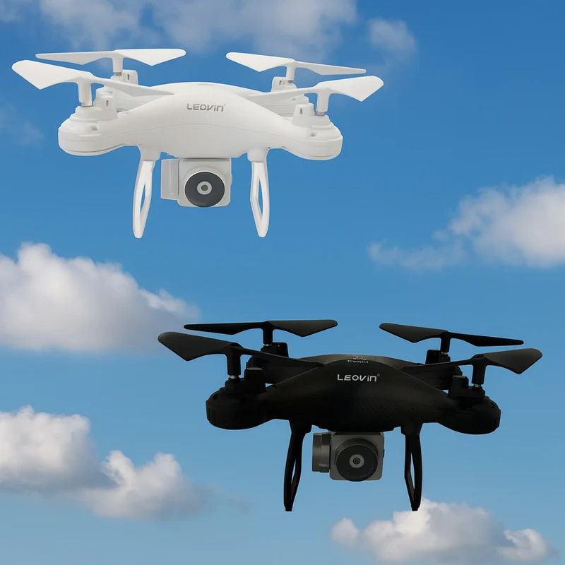 Drone Full HD 1080 wi fi telecamera fotocamera quadricottero 6 assi
