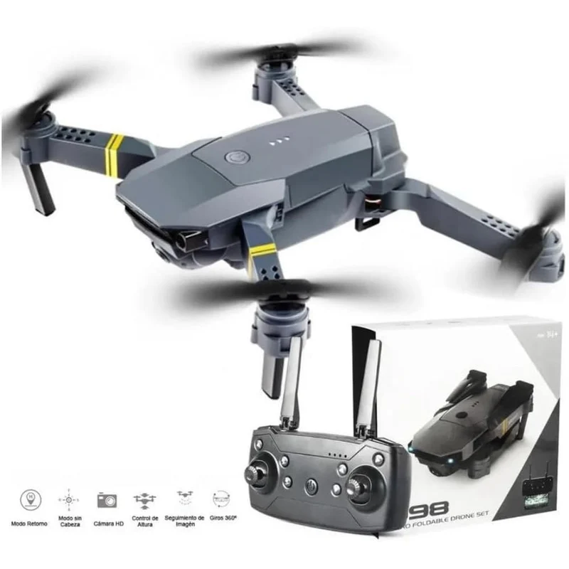 Drone pieghevole 4K WiFi con fotocamera App x smartphone telecomando