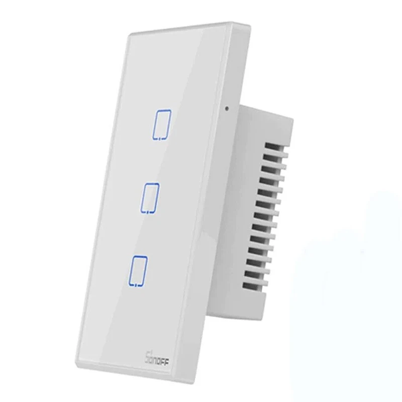 Interruttore smart 3 canale wireless WiFi touch e controllo remoto
