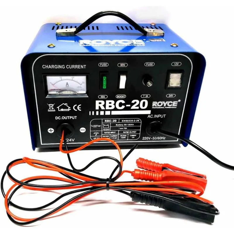 Caricabatteria auto moto camper barca 12/24V 20A/30A/50A