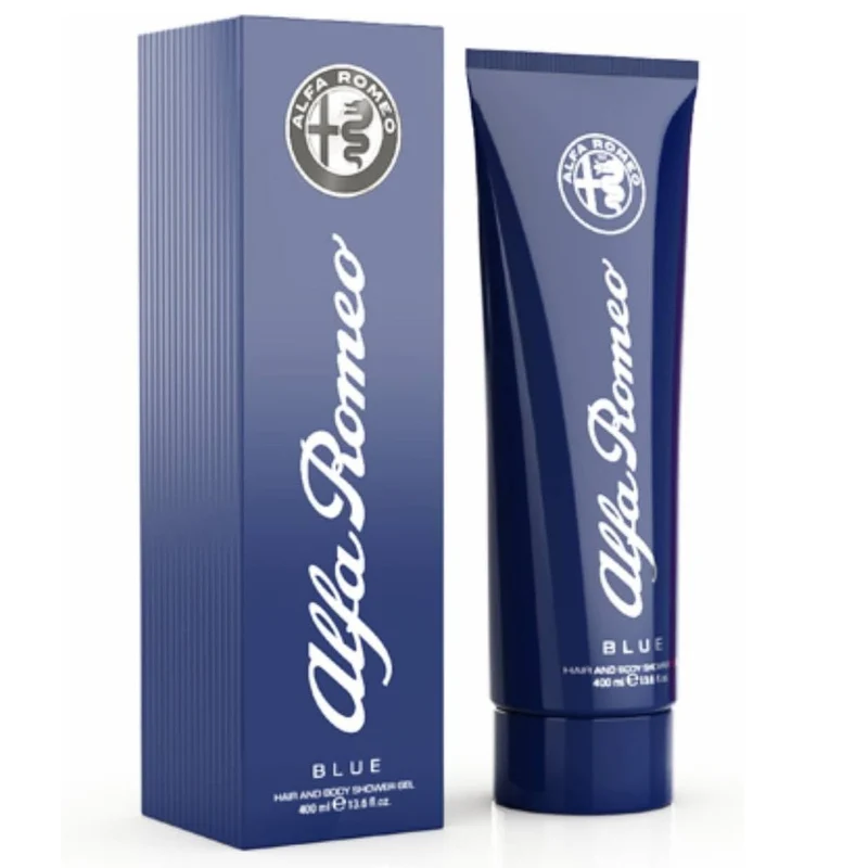 Desire - Alfa Romeo (Blue) Gel Doccia Shampoo Uomo Profumato 400 ml