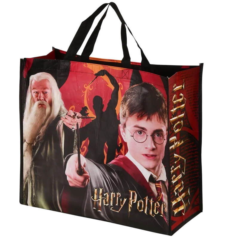 Shopping Bag – Borsa per Spesa HARRY POTTER (Harry & Albus Silente) - Merchandising Ufficiale Sherwood