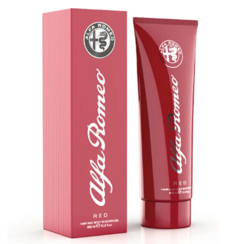 Desire - Alfa Romeo (Red) Gel Doccia Shampoo Uomo Profumato 400 ml