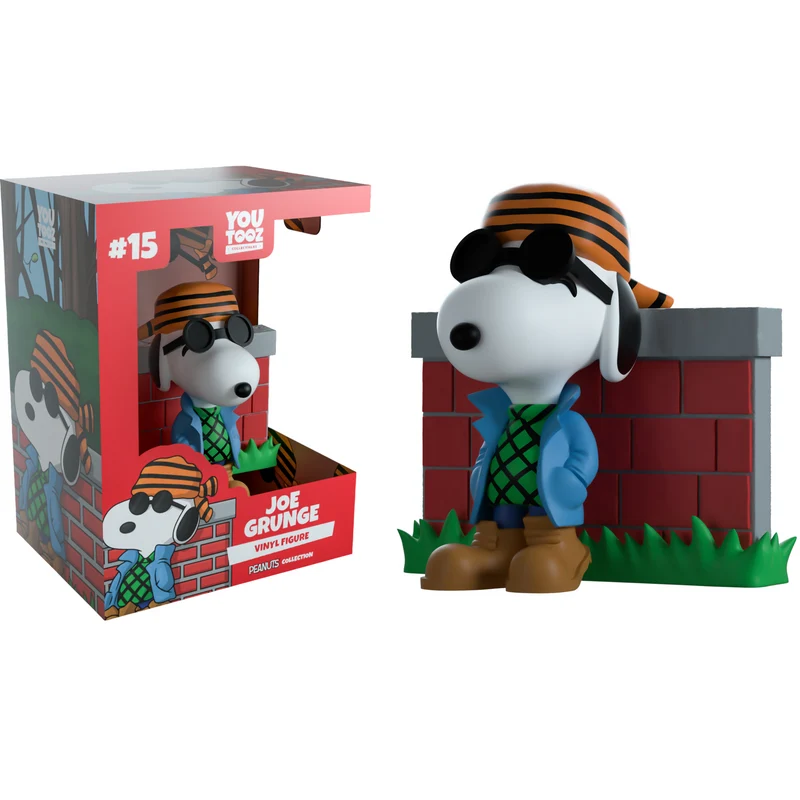 YouTooz Peanuts (Snoopy) - Joe Grunge Vinyl Figure 13 cm