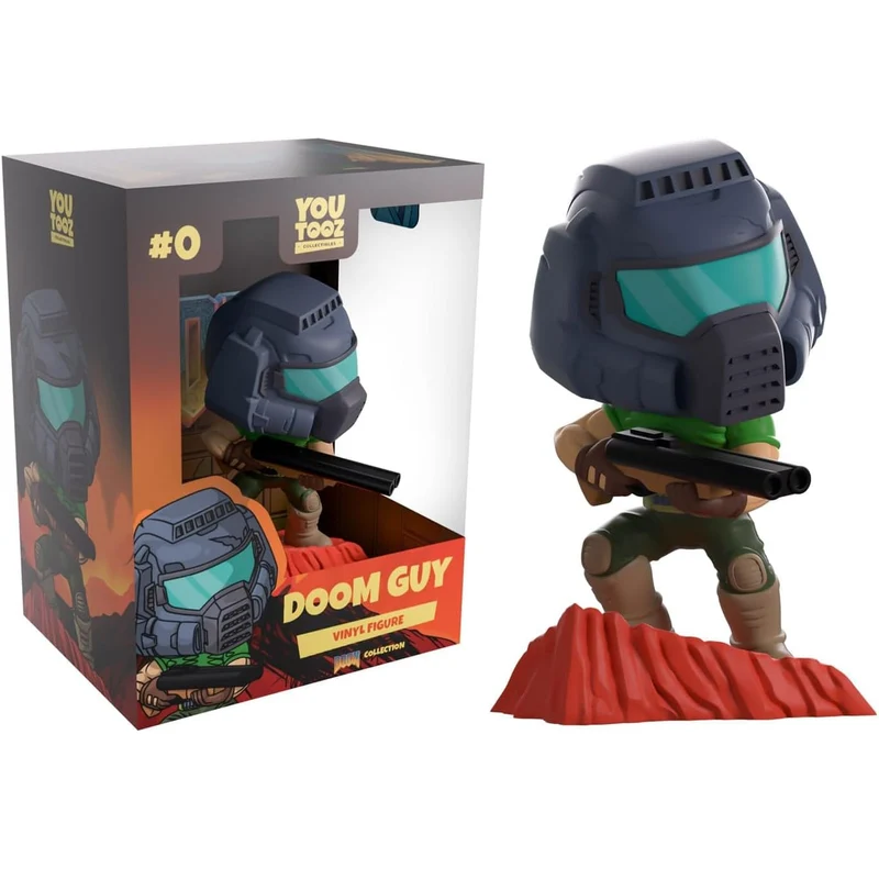 You Tooz Videogames Doom - Doom Guy With Shootgun Vinyl Figure 13 cm