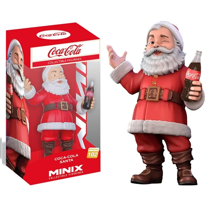 Minix - Coca Cola Santa Babbo Natale - (102) Figure Vinyl Santa Claus 12cm
