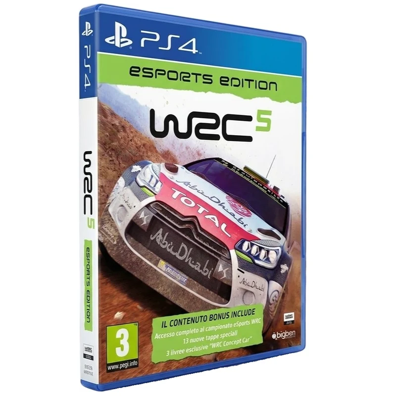WRC 5 Esports Edition Ps4 Videogioco PAL Italiano Playstation 4 Nuovo Sigillato