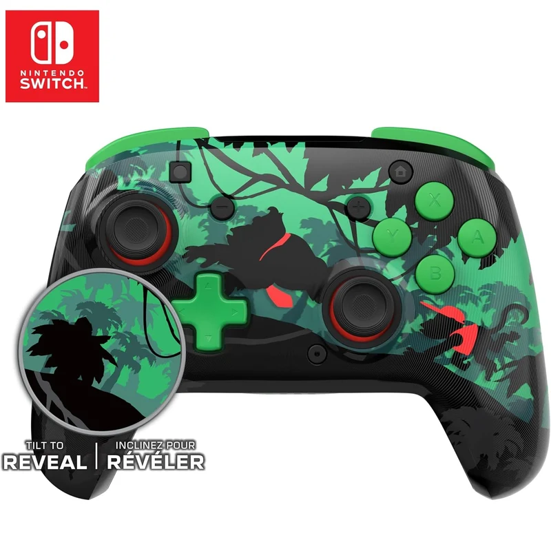 Turtle Beach - Rematch (Donkey Kong) Design lenticolare - Controller da gaming wireless per Nintendo Switch 2, Funziona anche con Nintendo Switch/Oled/Lite - Pulsante C non disponibile.
