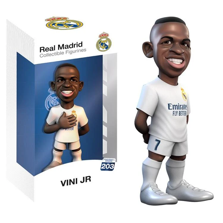 Minix Real Madrid (203) Vinicius Junior - Football Stars Figure 12cm Calciatore