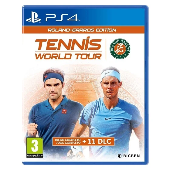 Tennis World Tour - Roland Garros Edition Ps4 Gioco Italiano Multilingua Nuovo