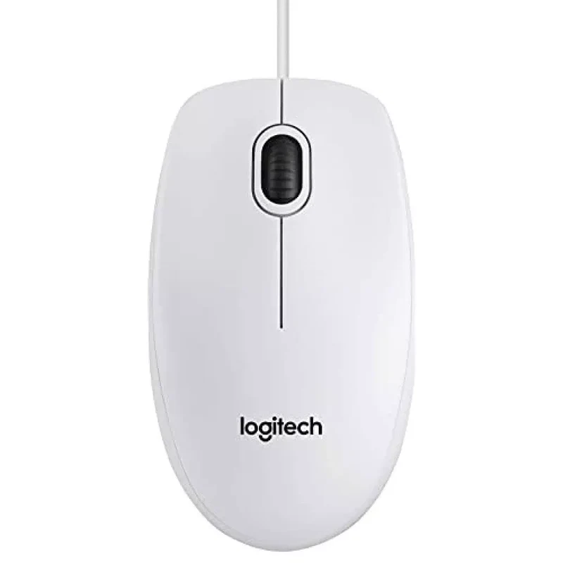 Logitech B100 Mouse Ottico Cablato Con Filo Usb 800 Dpi Ambidestro Windows Mac