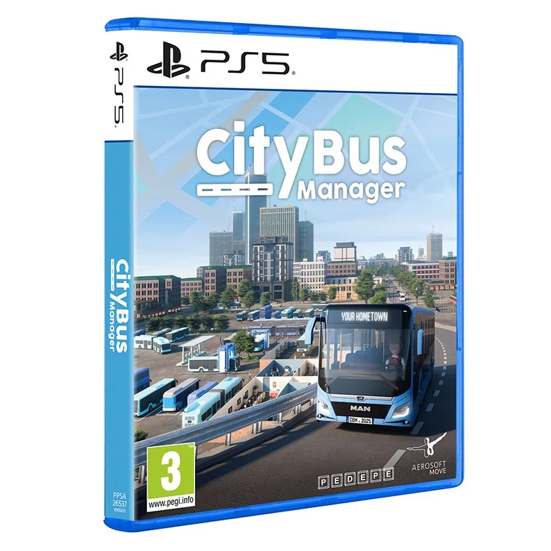 City Bus Manager PlayStation 5 Videogioco PS5 Italiano PAL ITA Nuovo Sigillato