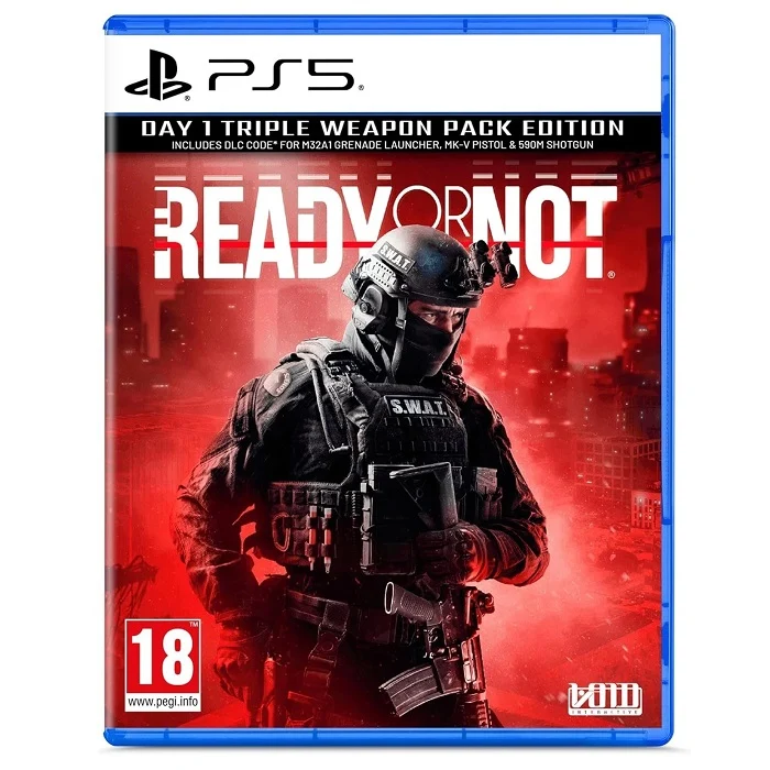 Ready or Not - Day 1 Edition Ps5 Gioco PlayStation 5 Pal Italiano Nuovo