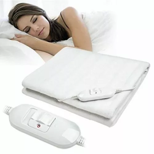Termozeta Termocoperta Elettrica Singola Riscaldante Letto 60w Protezione Freddo