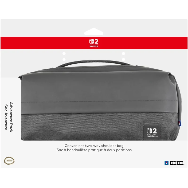 Hori Switch 2 / Switch Borsa a Tracolla Adventure Pack Nera Nintendo SW2