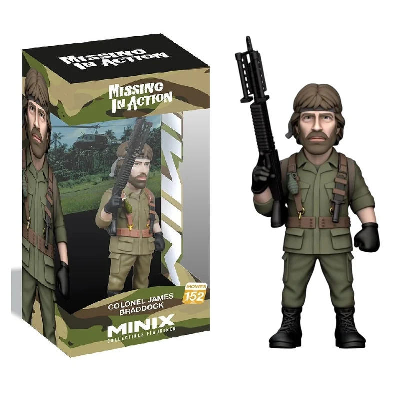 Minix Chuck Norris (Movies 159) Figure Rombo Di Tuono Statua PVC 12cm