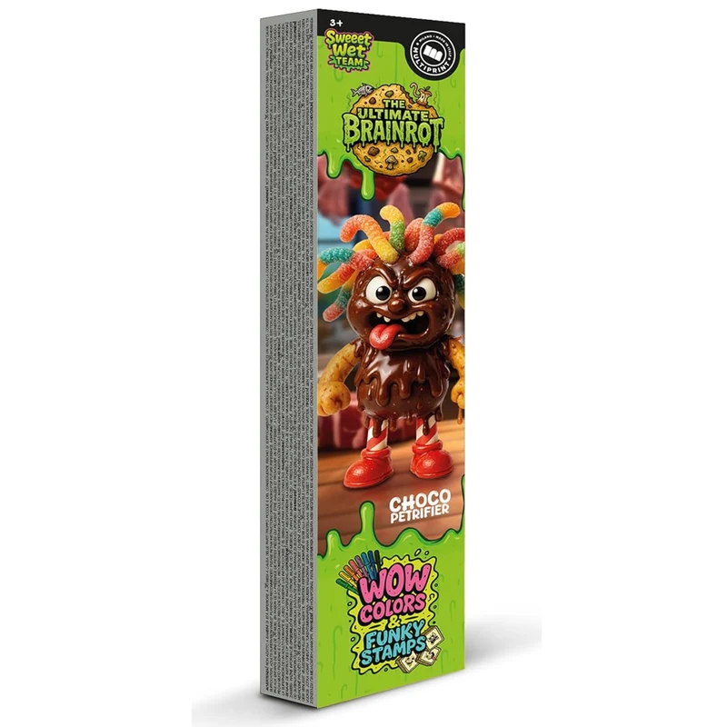 The Ultimate BRAINROT Colors & Funky Stamps Pennerelli Stampi (CHOCO PETRIFIER) 3+ Giotto Fila Made in Italy Set Regalo Bambini Natale Pasqua