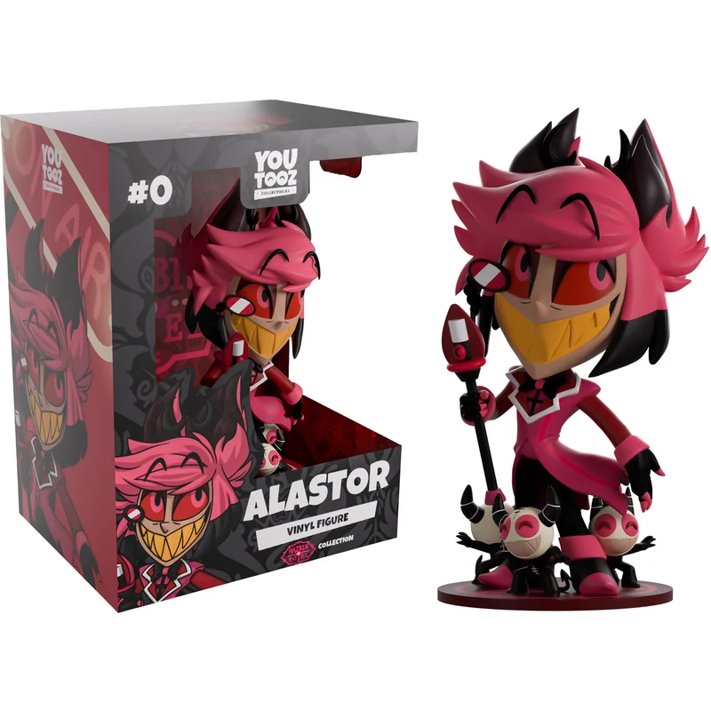 YouTooz Hazbin Hotel - Alastor Vinyl Figure 13cm Collectible Official