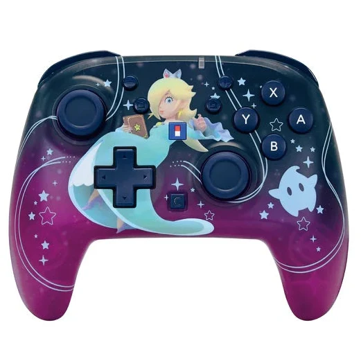 HORI - Wireless HORIPAD Turbo - Super Mario (Rosalina & Luma) Controller da Gaming Senza Fili per Nintendo Switch 2 Funziona anche con Nintendo Switch/Oled/Lite