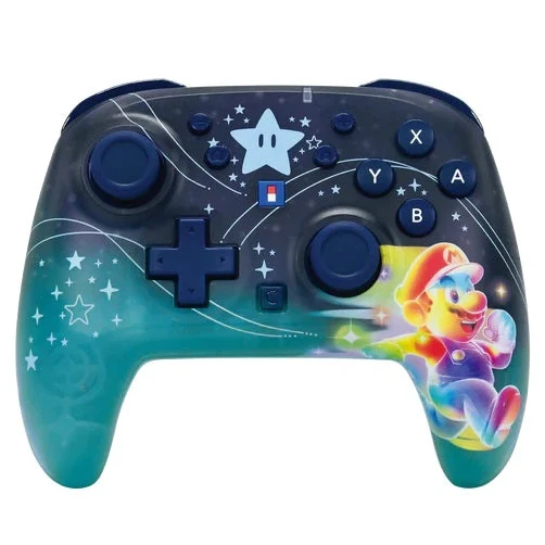 HORI - Wireless HORIPAD Turbo - Super Mario (Universe Mario) Controller da Gaming Senza Fili per Nintendo Switch 2 Funziona anche con Nintendo Switch/Oled/Lite