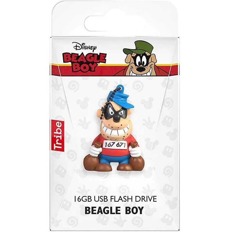 Pendrive USB Disney Tribe Banda Bassotti - Beagle Boy - 16GB - Disney - Stick Keychain